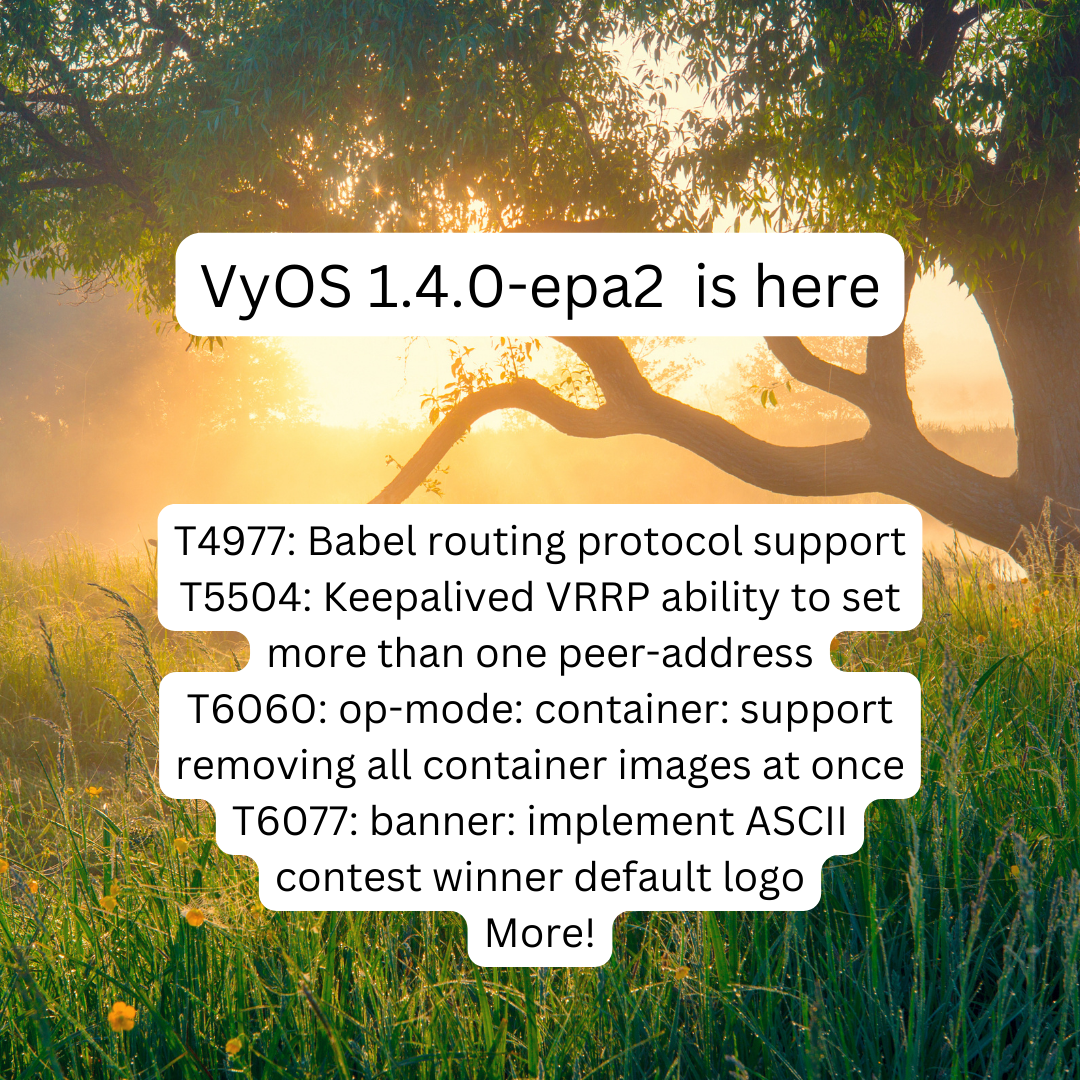 VyOS 1.4.0-epa2